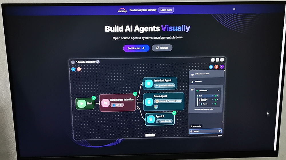 AI Agents Visual Builder 視覺化平台