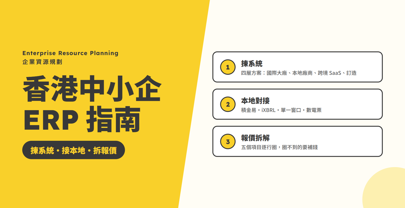 哪些生意需要 ERP 系統，3 大應用場景與 2026 ERP系統開發收費全解析